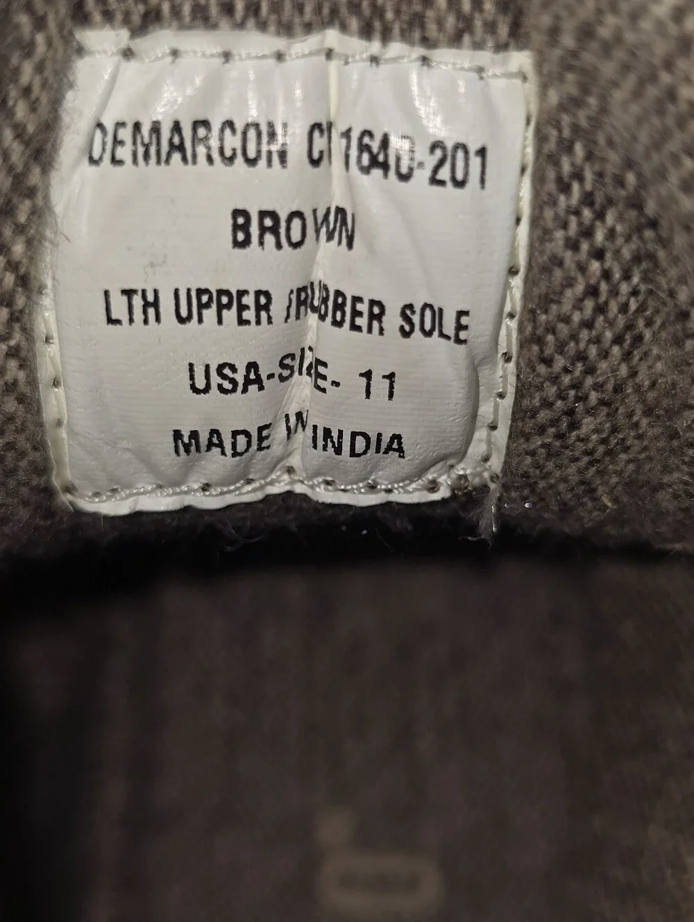 Crevo leather men's boots